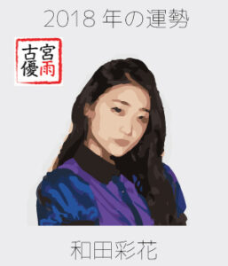 2018年のアンジュルムの1期メンバー「和田彩花」さんを占ってみた