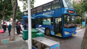 厦門の観光バス(厦門旅游观光巴士)に乗ってみました。
